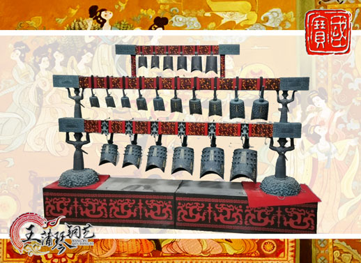 22件C型編鐘、小型演奏級(jí)、F調(diào)主旋律